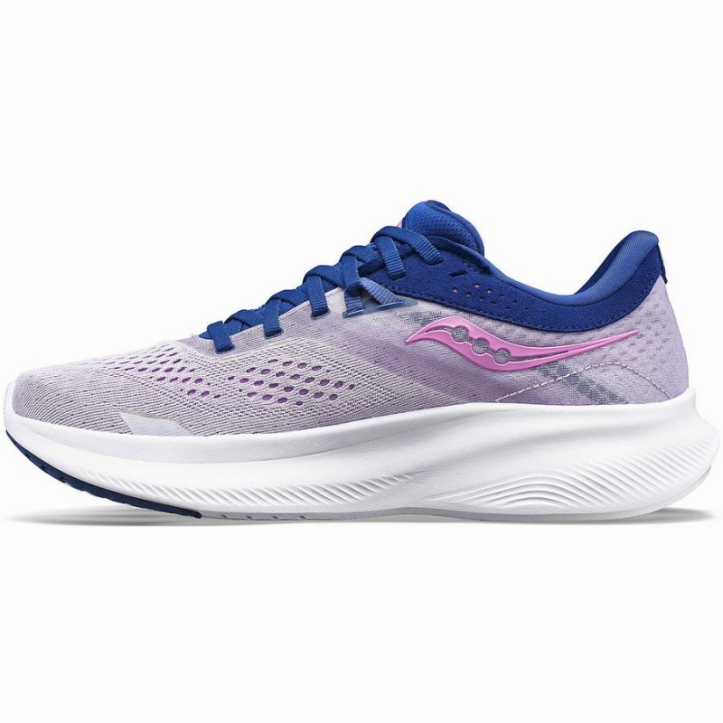 Purple / Indigo Saucony Ride 16 Women's Running Shoes | Philippines S06173-Y37