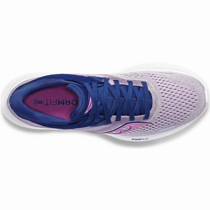 Purple / Indigo Saucony Ride 16 Women's Running Shoes | Philippines S06173-Y37