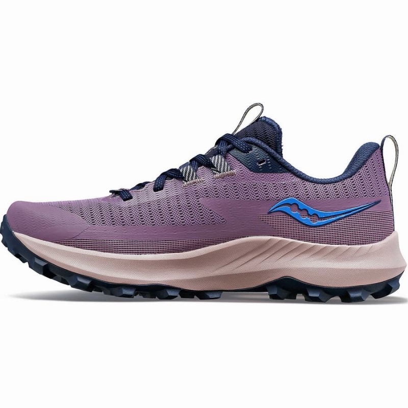 Purple / Navy Saucony Peregrine 13 Women's Trail Running Shoes | Philippines S50192-J85