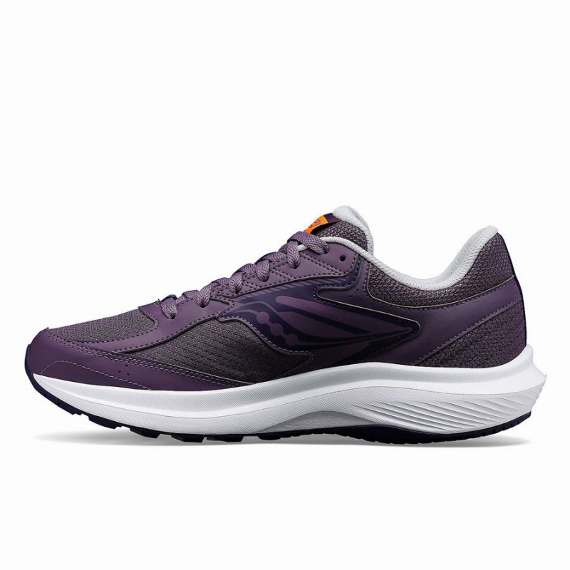 Purple / Red Saucony Cohesion 17 Women's Running Shoes | Philippines S72850-Y45