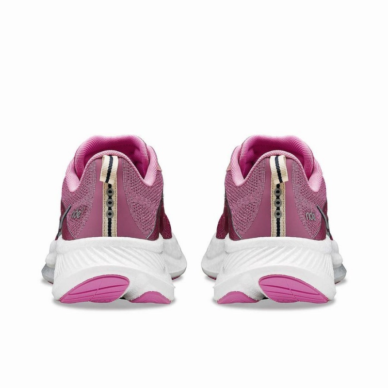 Purple / Silver Saucony Ride 17 Women's Running Shoes | Philippines S15607-R56