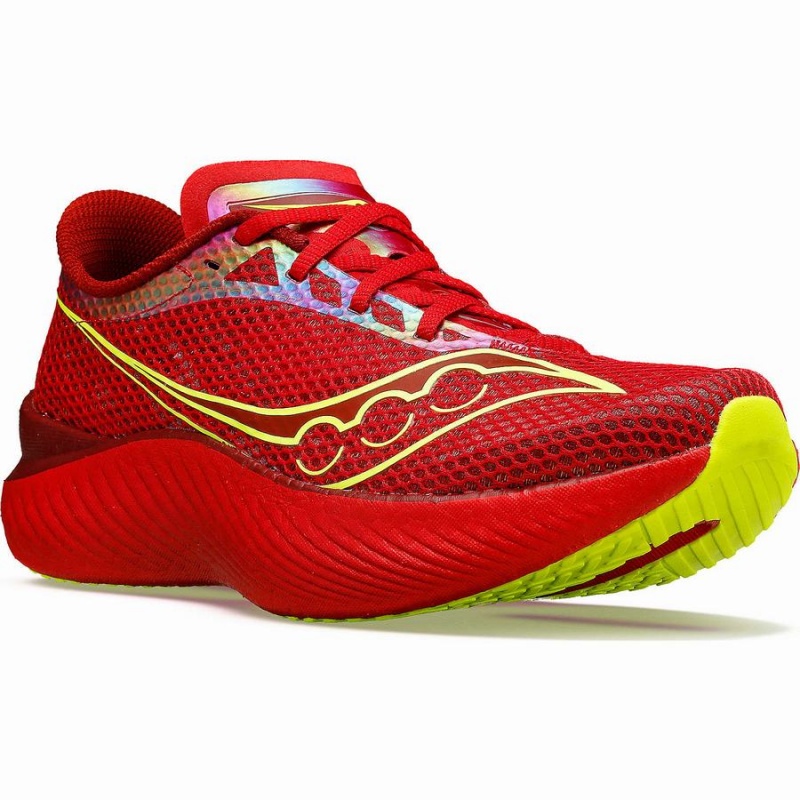 Red Saucony Endorphin Pro 3 Men's Running Shoes | Philippines S47038-L59