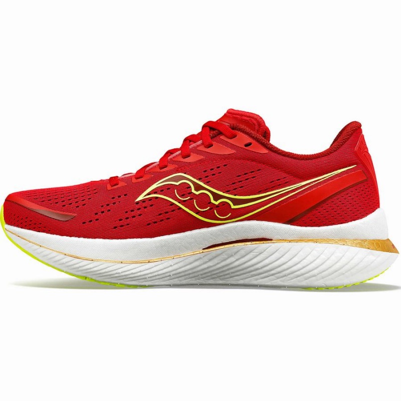 Red Saucony Endorphin Speed 3 Men's Running Shoes | Philippines S56074-E07