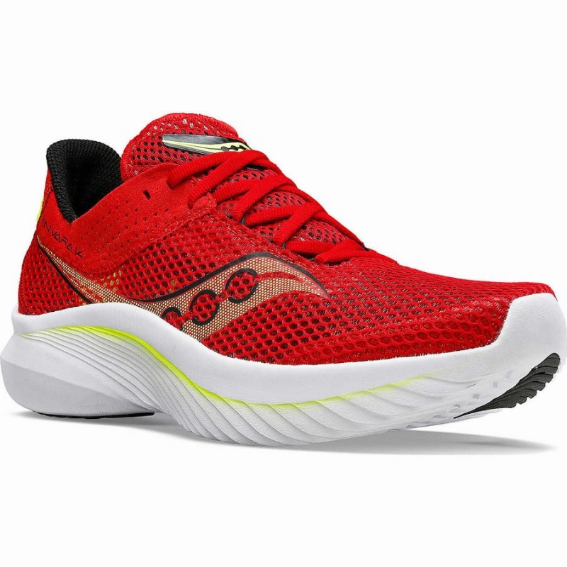 Red Saucony Kinvara 14 Men's Running Shoes | Philippines S25819-P90