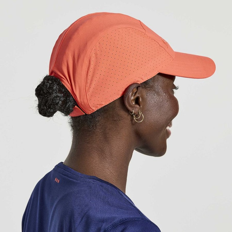 Red Saucony Outpace Women's Hats | Philippines S25438-M57