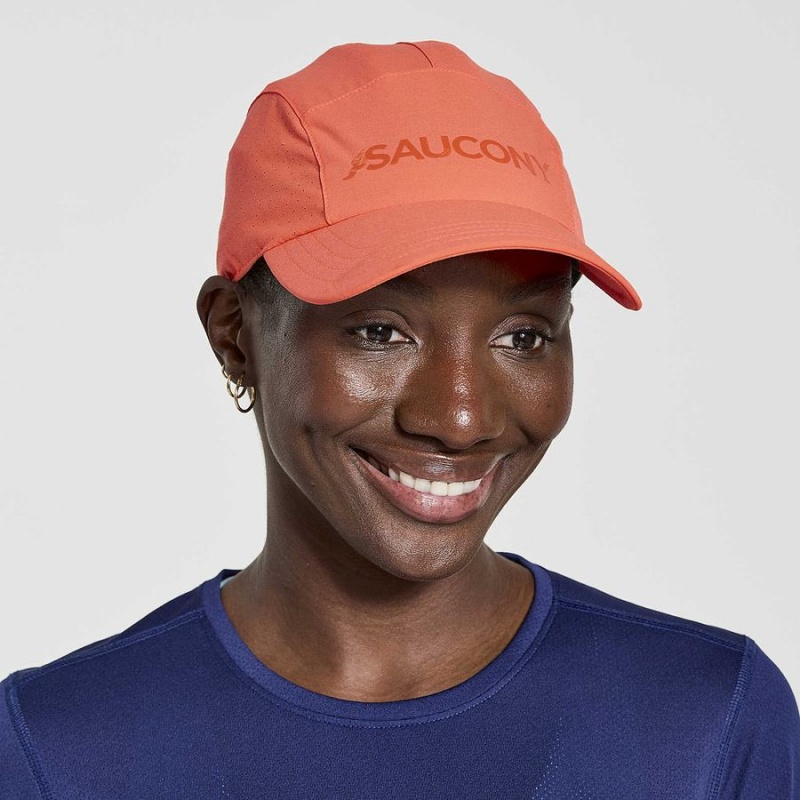 Red Saucony Outpace Women\'s Hats | Philippines S25438-M57