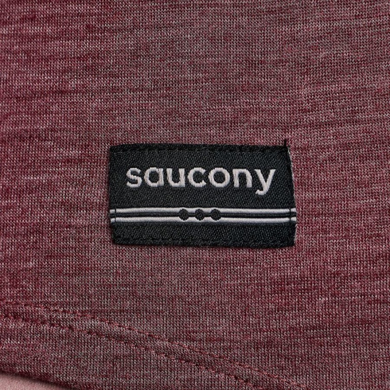 Red Saucony Peregrine Merino Long Sleeve Women's T Shirts | Philippines S73401-A17