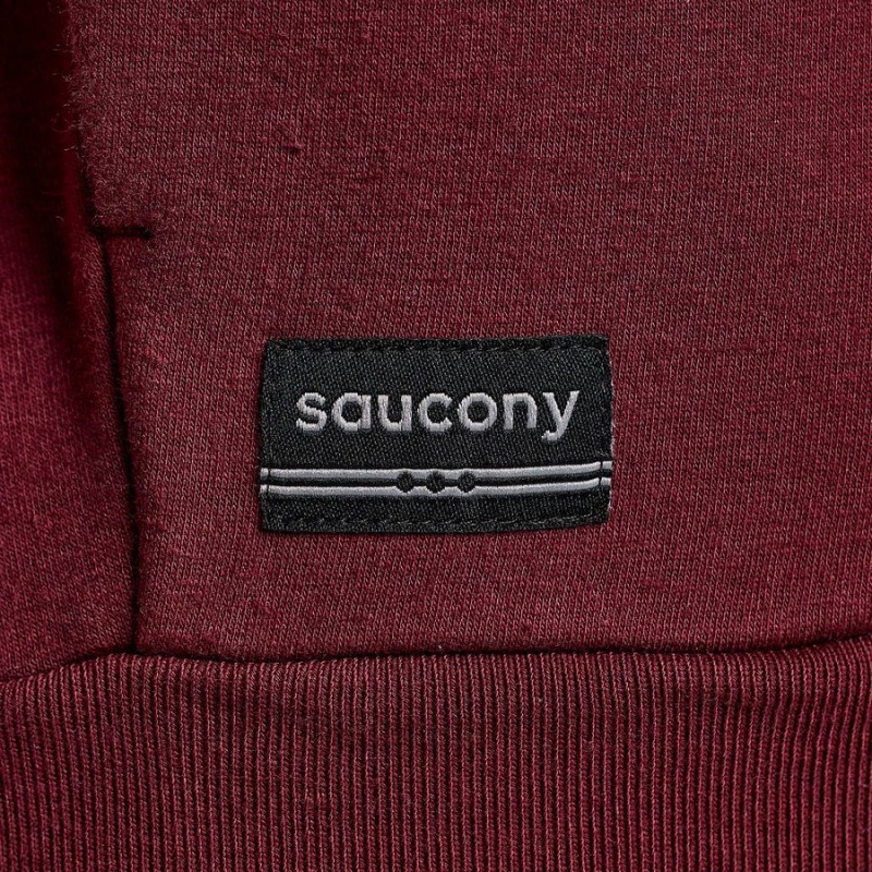 Red Saucony Recovery Crew Women's Sweatshirt | Philippines S58197-J98