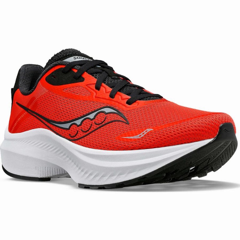 Red / Black Saucony Axon 3 Men's Running Shoes | Philippines S78516-Y56