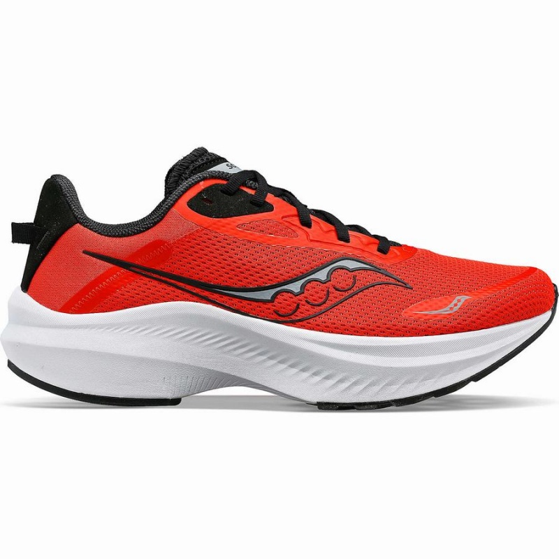 Red / Black Saucony Axon 3 Men\'s Running Shoes | Philippines S78516-Y56