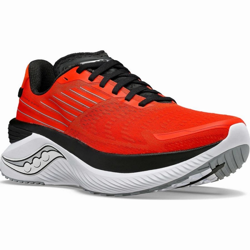 Red / Black Saucony Endorphin Shift 3 Men's Running Shoes | Philippines S24368-Y62