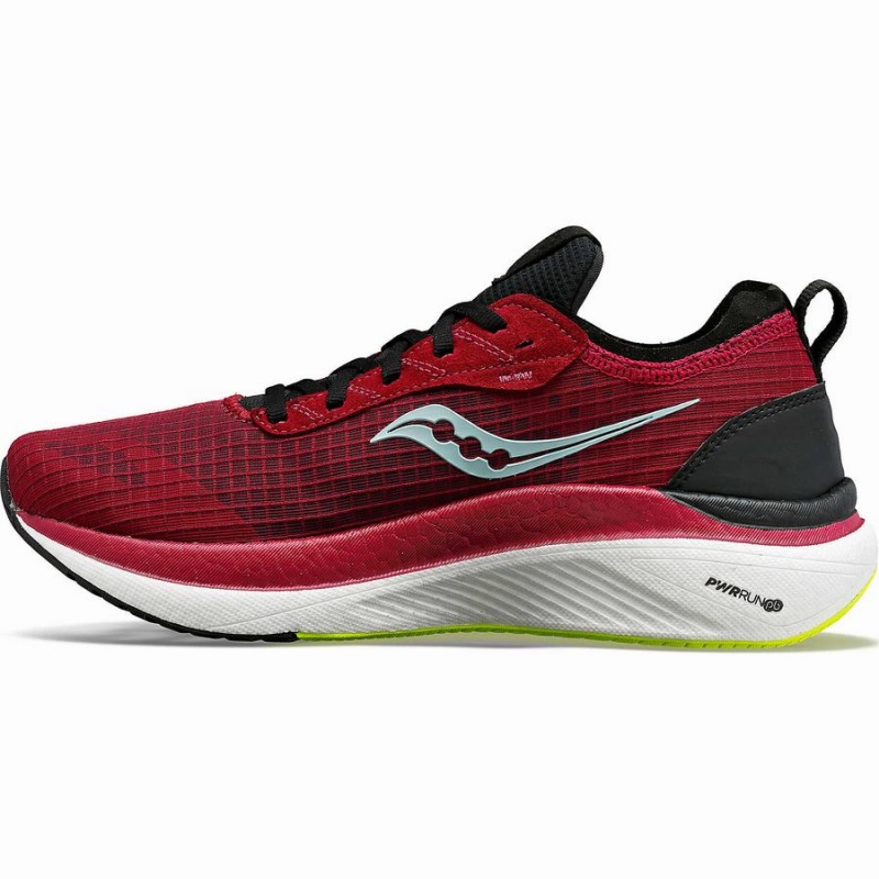 Red / Black Saucony Freedom Crossport Women's Running Shoes | Philippines S29308-H17