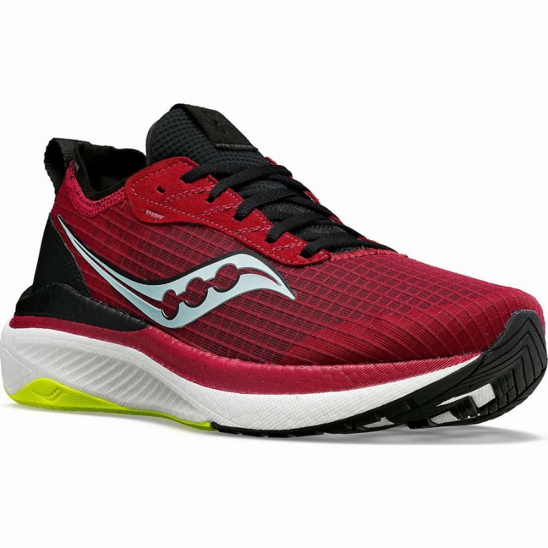 Red / Black Saucony Freedom Crossport Women's Running Shoes | Philippines S29308-H17