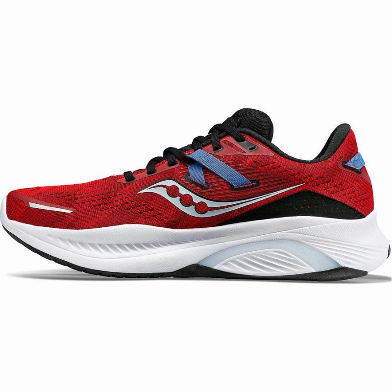 Red / Black Saucony Guide 16 Men's Running Shoes | Philippines S91850-H39