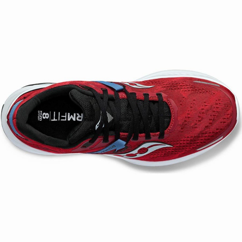 Red / Black Saucony Guide 16 Men's Running Shoes | Philippines S91850-H39