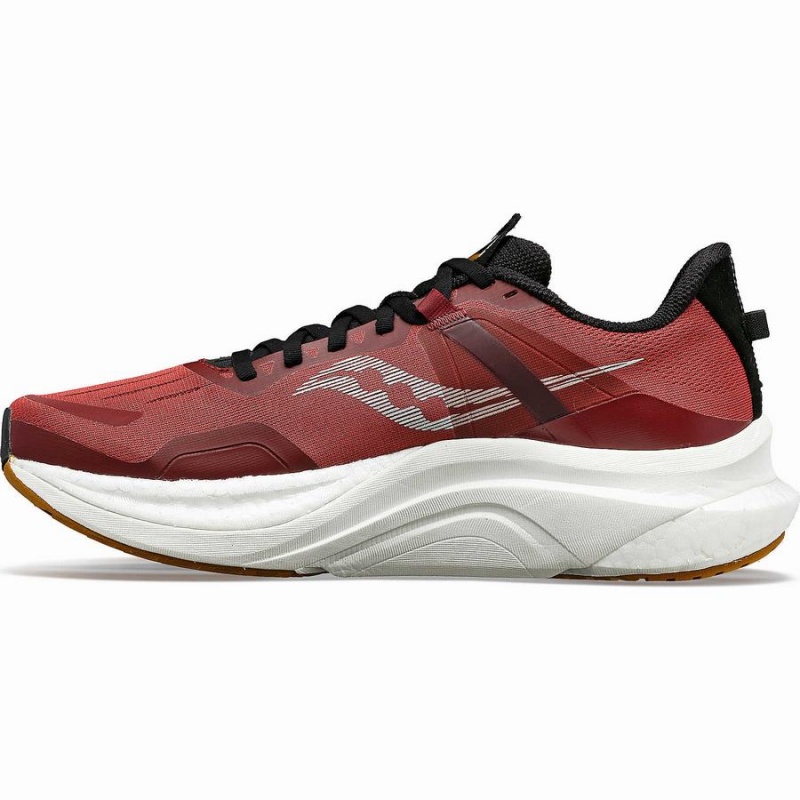 Red / Black Saucony Tempus Men's Running Shoes | Philippines S37496-X90