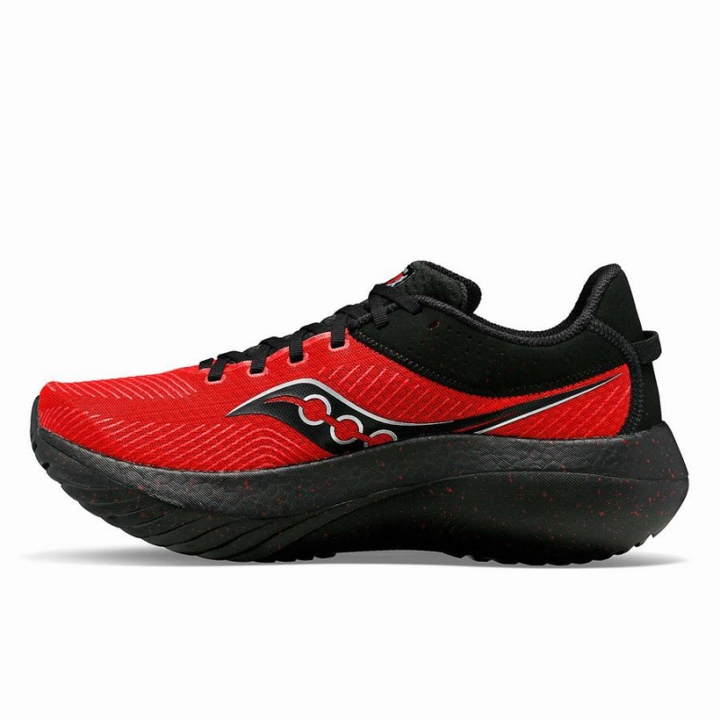 Red / Black Saucony X Black Men Run Kinvara Pro Men's Running Shoes | Philippines S64750-C93