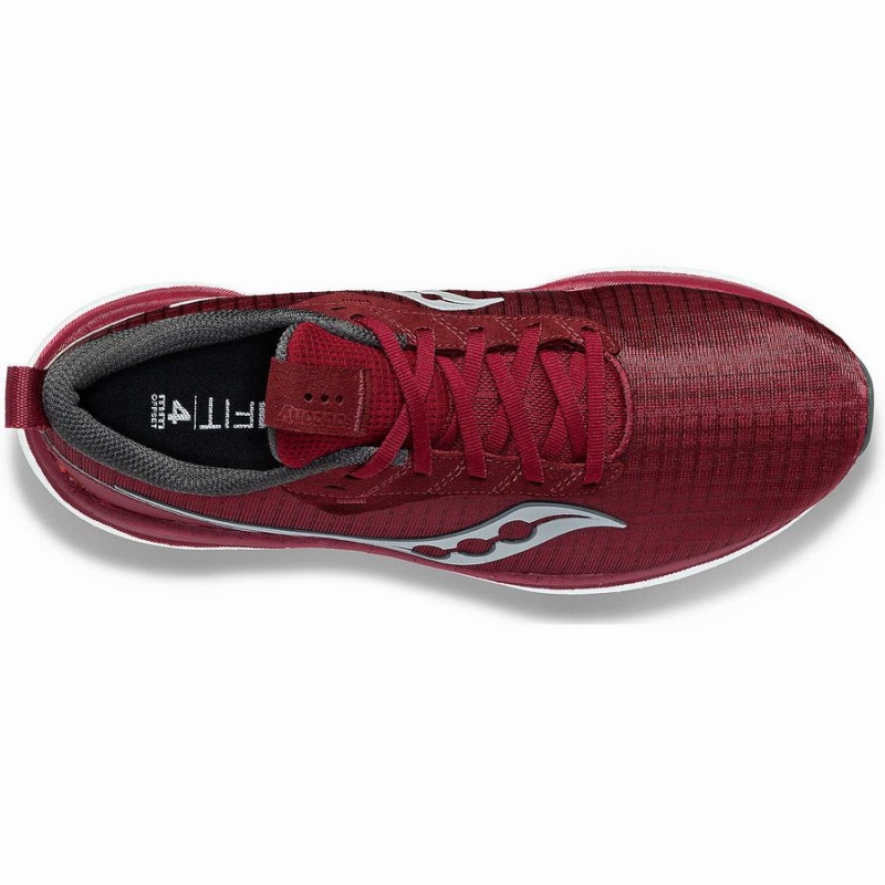 Red / Grey Saucony Freedom Crossport Men's Running Shoes | Philippines S41025-P14