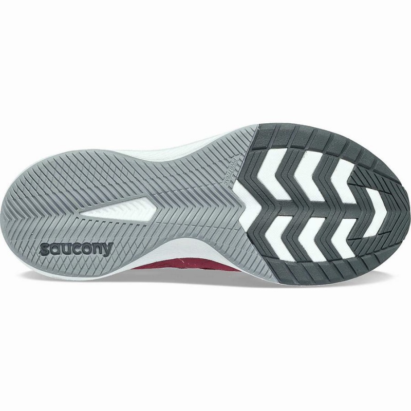 Red / Grey Saucony Freedom Crossport Men's Running Shoes | Philippines S41025-P14