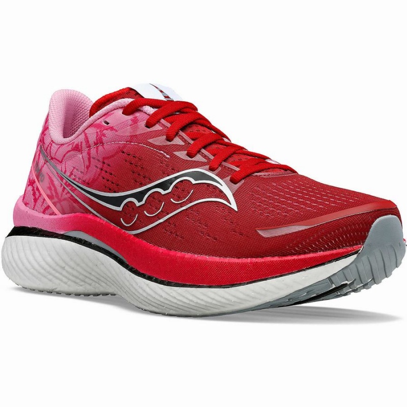 Red / Grey Saucony Tokyo Endorphin Speed 3 Women's Running Shoes | Philippines S23618-U28