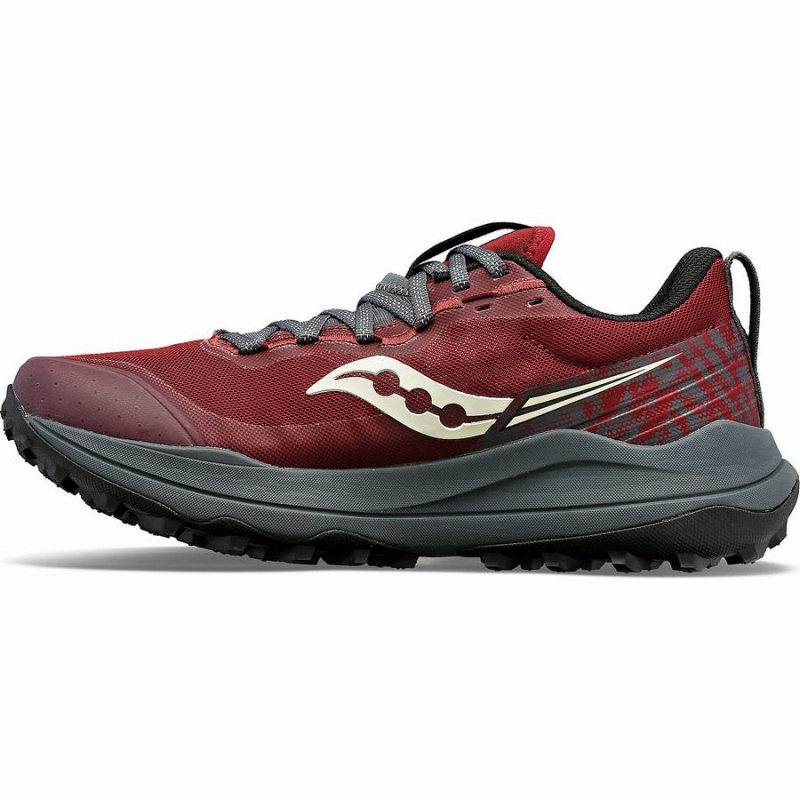 Red / Grey Saucony Xodus Ultra 2 Women's Running Shoes | Philippines S51690-E58