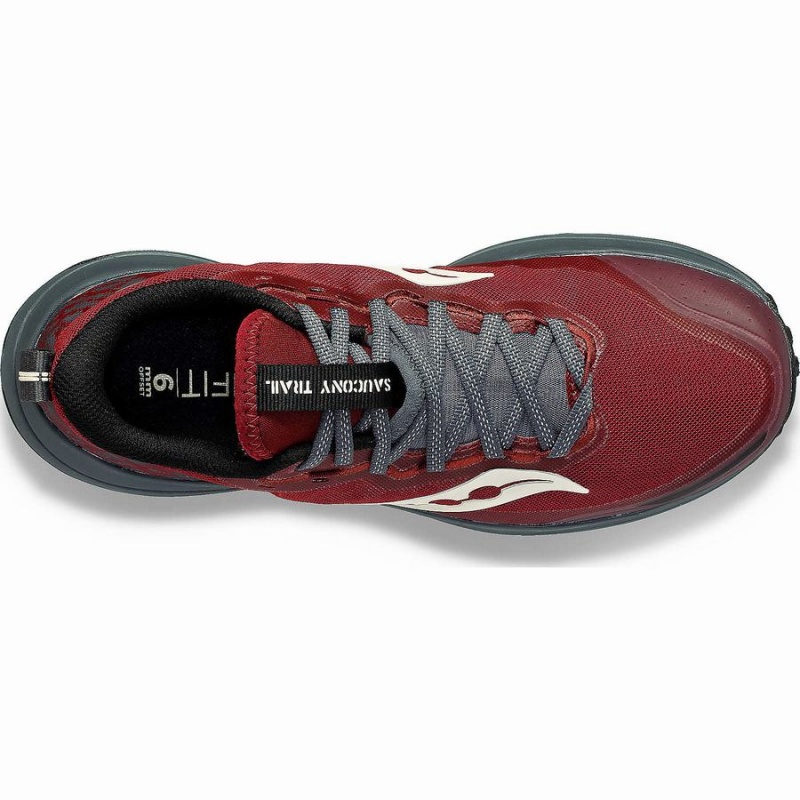 Red / Grey Saucony Xodus Ultra 2 Women's Running Shoes | Philippines S51690-E58