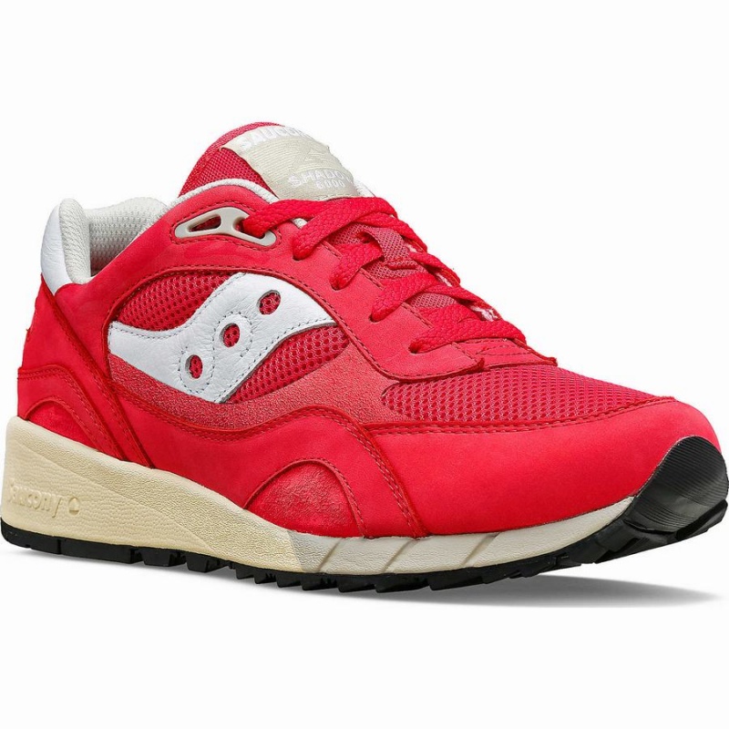 Red / White Saucony Shadow 6000 Premium Men's Sneakers | Philippines S53947-A13