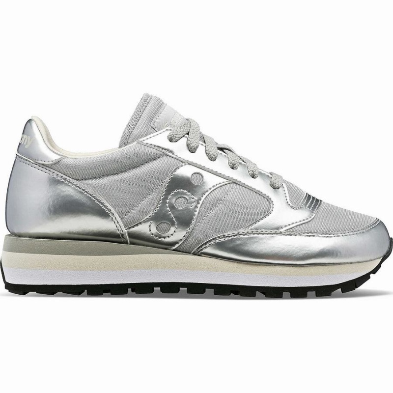 Silver Saucony Jazz Triple Women\'s Sneakers | Philippines S84361-T37