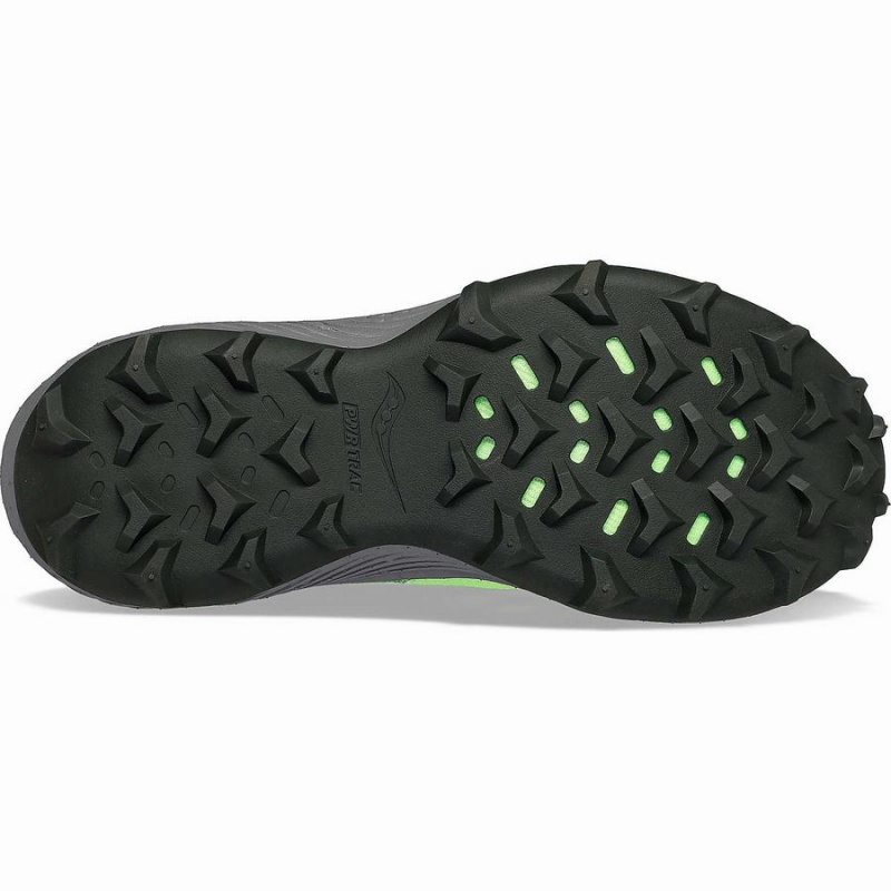 Slime / Umbra Saucony Endorphin Rift Men's Trail Running Shoes | Philippines S72315-X07