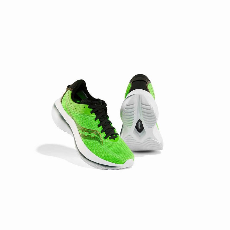 Slime / Umbra Saucony Kinvara Pro Men's Running Shoes | Philippines S57689-K78