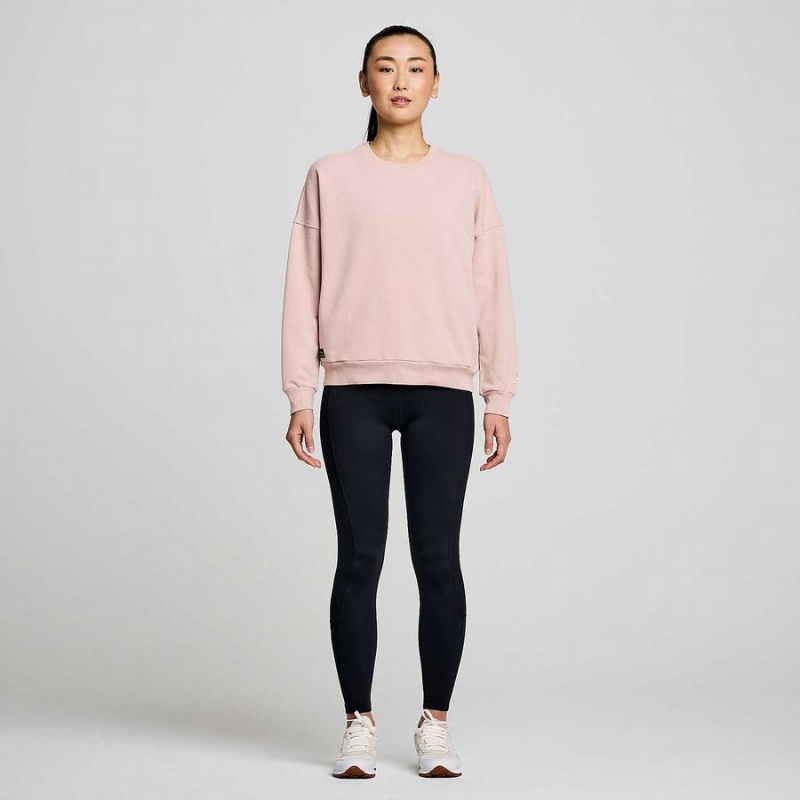 Smoke Graphic Saucony Recovery Crew Women's Sweatshirt | Philippines S24987-H57