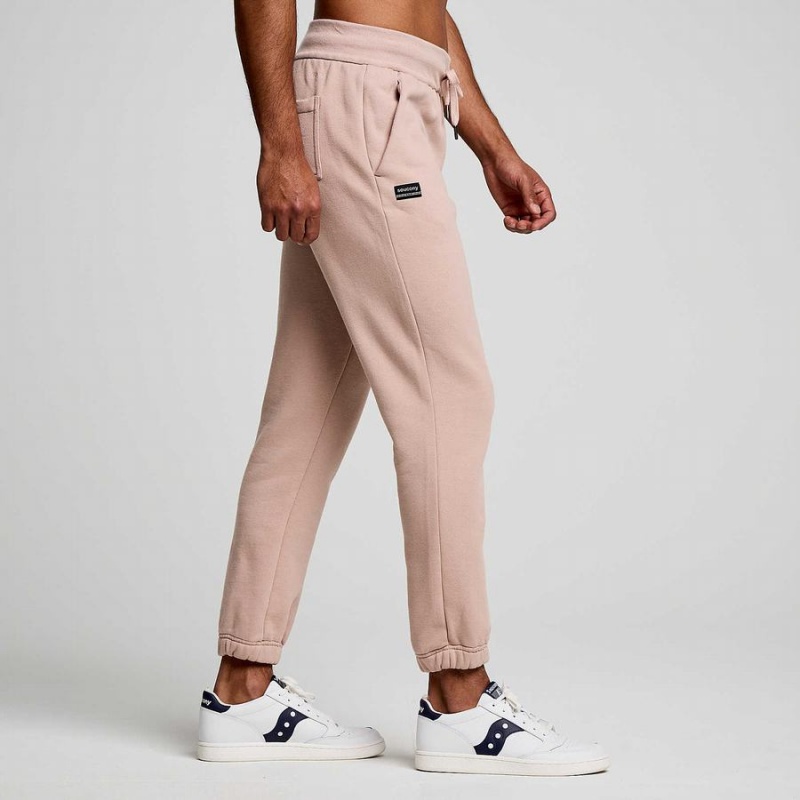 Smoke Graphic Saucony Recovery Men's Sweatpants | Philippines S63729-N56