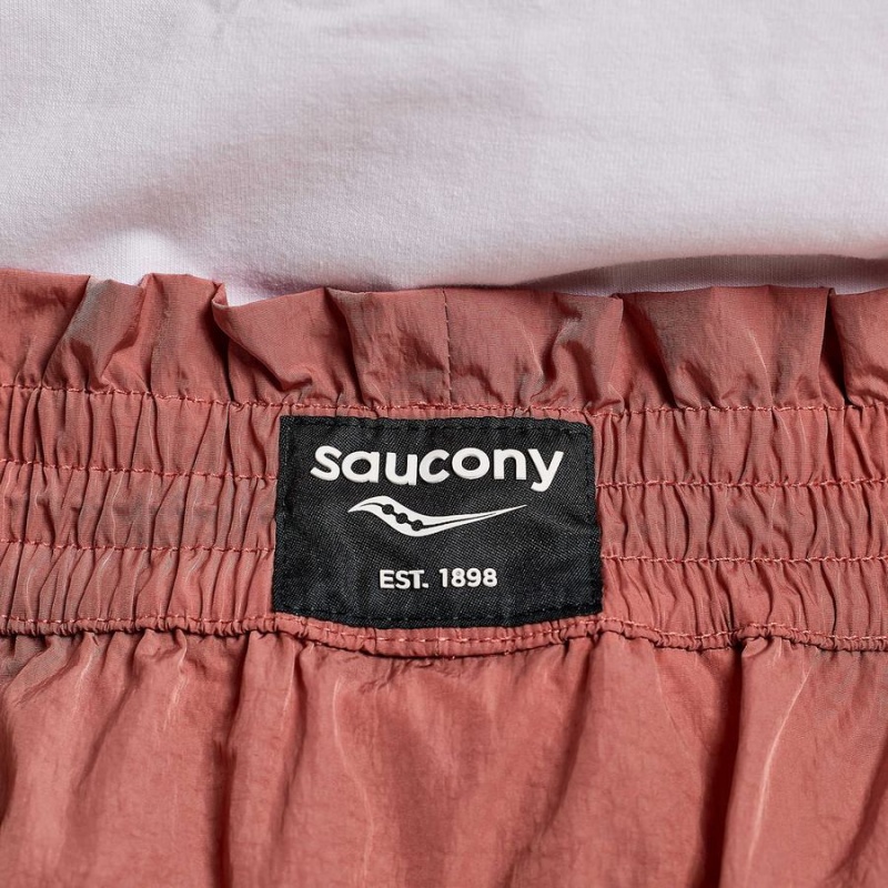 Soot Saucony Unwind Women's Shorts | Philippines S14795-F47