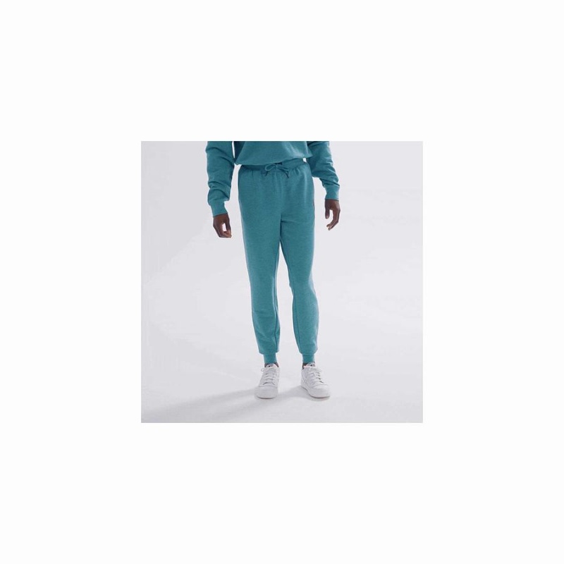 Turquoise Saucony Rested Men's Sweatpants | Philippines S74396-U37