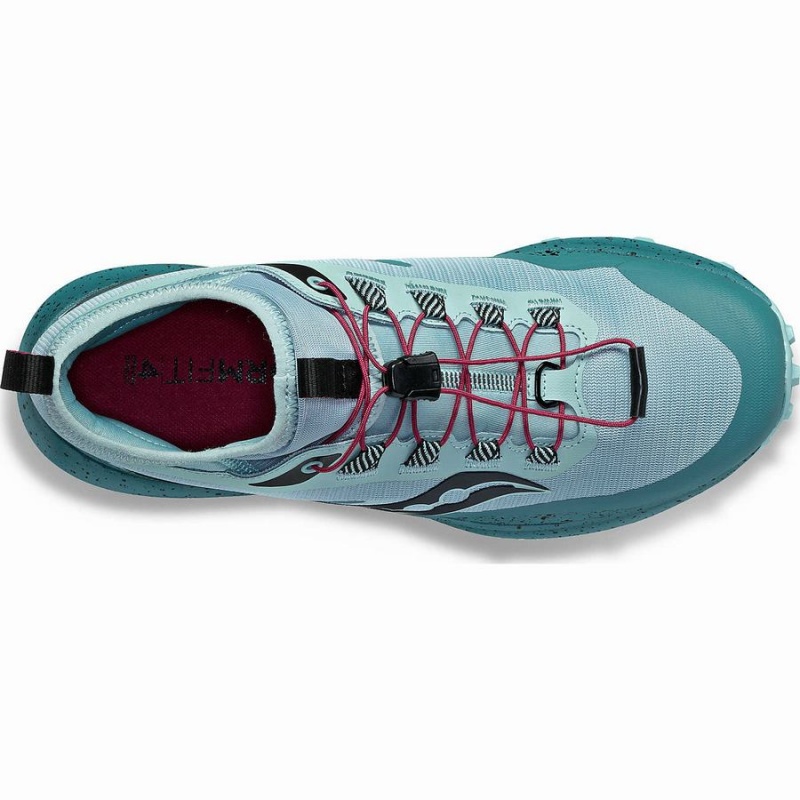 Turquoise / Blue Saucony Peregrine 13 ST Women's Trail Running Shoes | Philippines S94375-R92