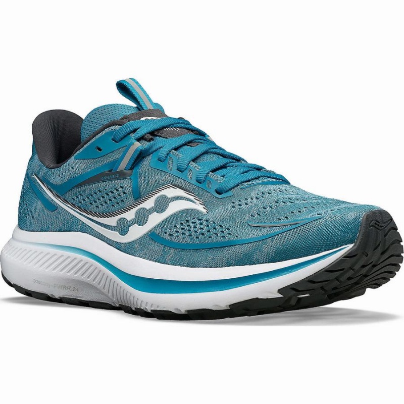 Turquoise / Grey Saucony Omni 21 Women's Running Shoes | Philippines S02368-A50