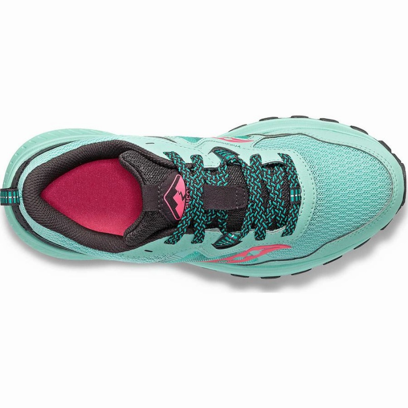 Turquoise / Pink Saucony Excursion TR16 Women's Trail Running Shoes | Philippines S91276-D50