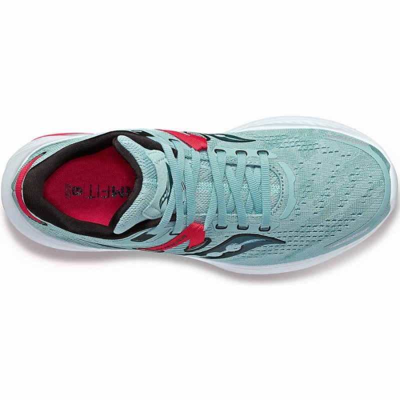 Turquoise / Rose Saucony Guide 16 Women's Running Shoes | Philippines S24650-L18