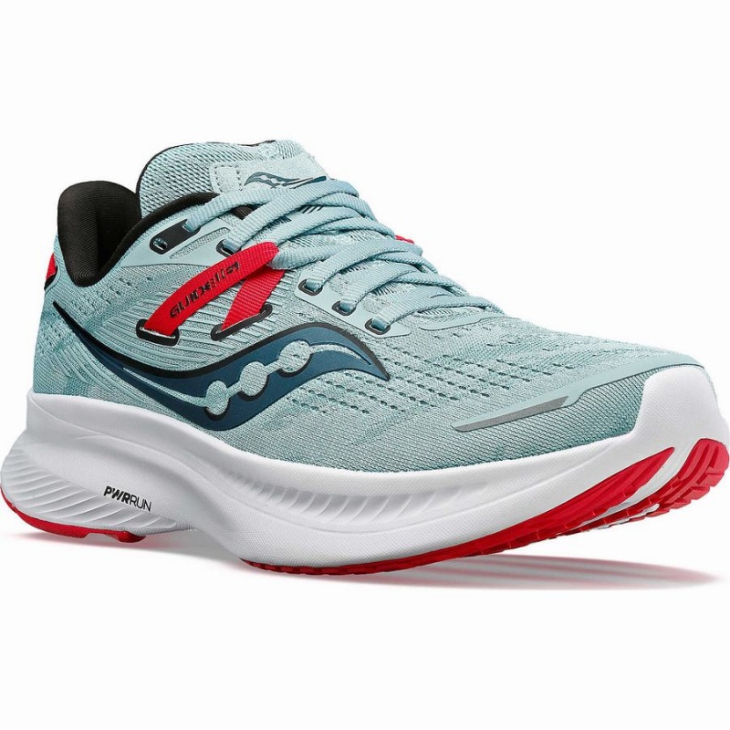 Turquoise / Rose Saucony Guide 16 Women's Running Shoes | Philippines S24650-L18