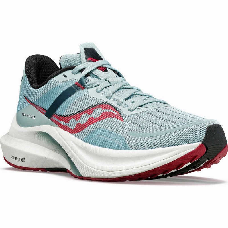 Turquoise / Rose Saucony Tempus Women's Running Shoes | Philippines S78320-E40