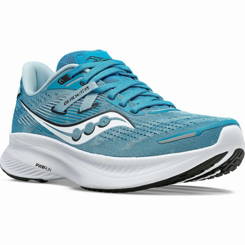 Turquoise / White Saucony Guide 16 Women's Running Shoes | Philippines S61738-Q62