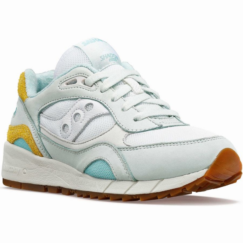 Turquoise / Yellow Saucony Shadow 6000 Unplugged Women's Sneakers | Philippines S59174-R68