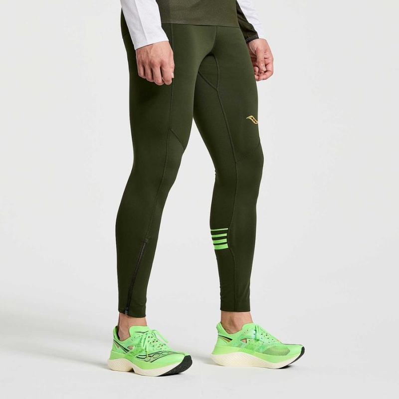 Umbra Saucony Elite Men's Tight | Philippines S81245-Y58