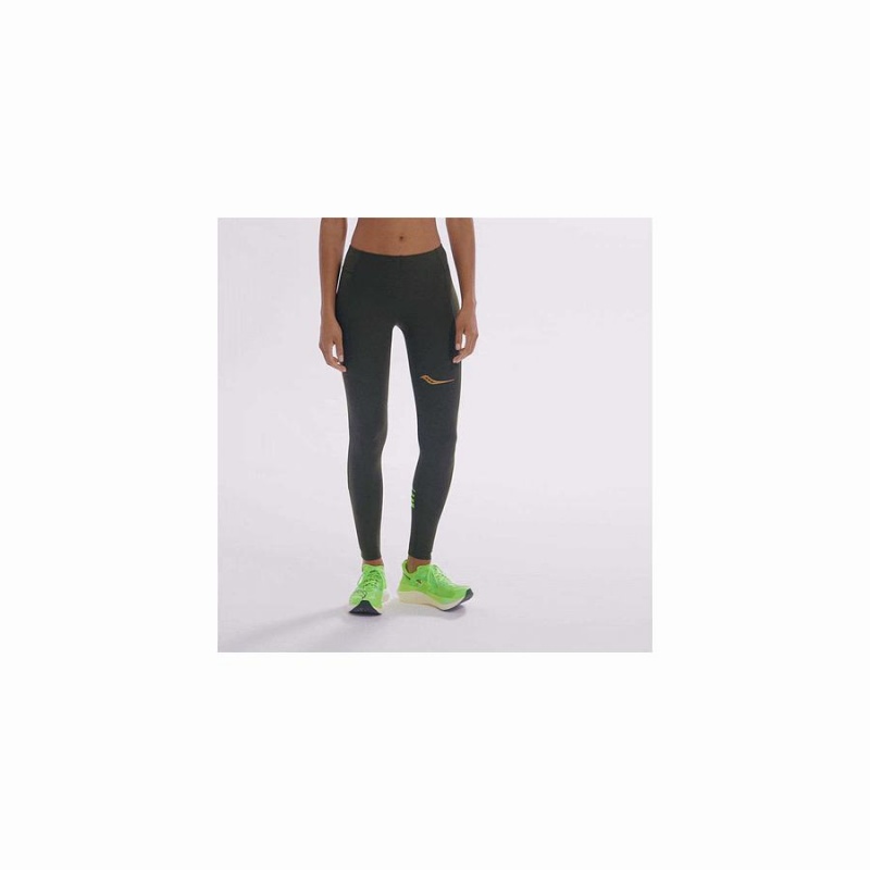 Umbra Saucony Elite Women's Tight | Philippines S63218-X24