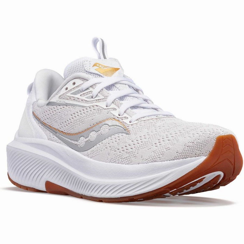 White Saucony Echelon 9 Men's Running Shoes | Philippines S90637-Y40