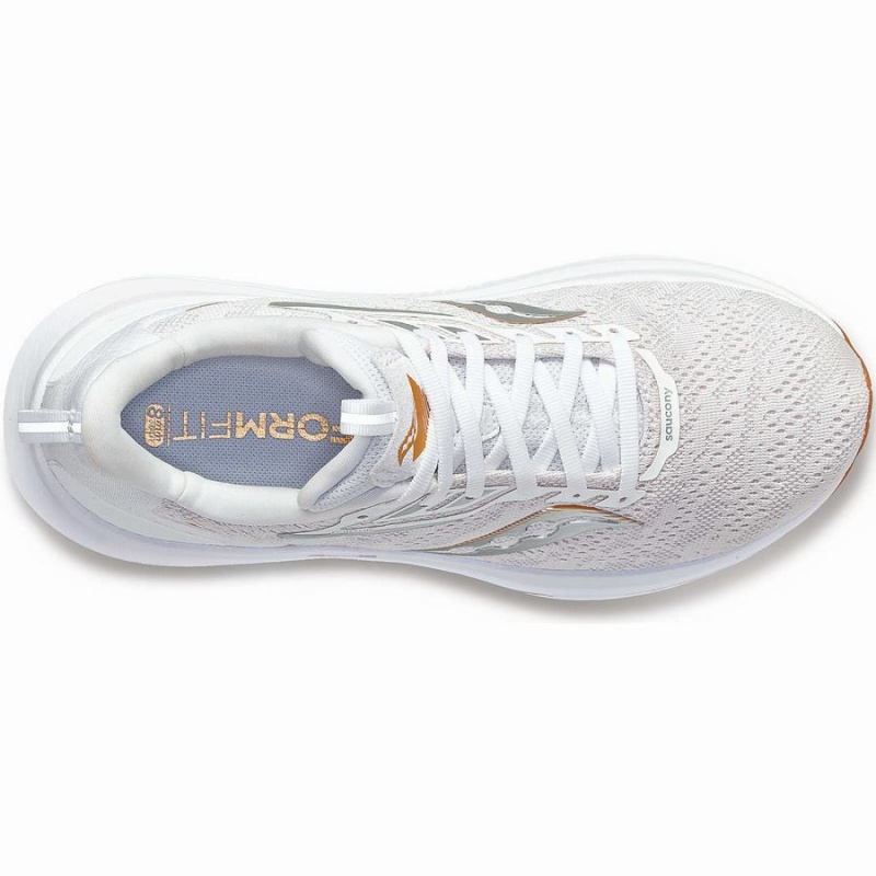 White Saucony Echelon 9 Wide Women's Running Shoes | Philippines S67243-X83