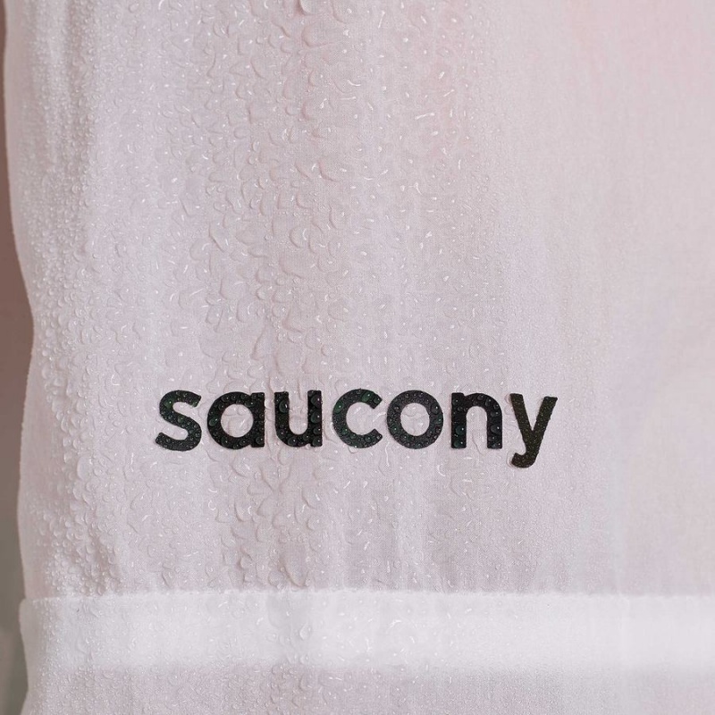 White Saucony Elevate Packaway Women's Jackets | Philippines S97583-Y82