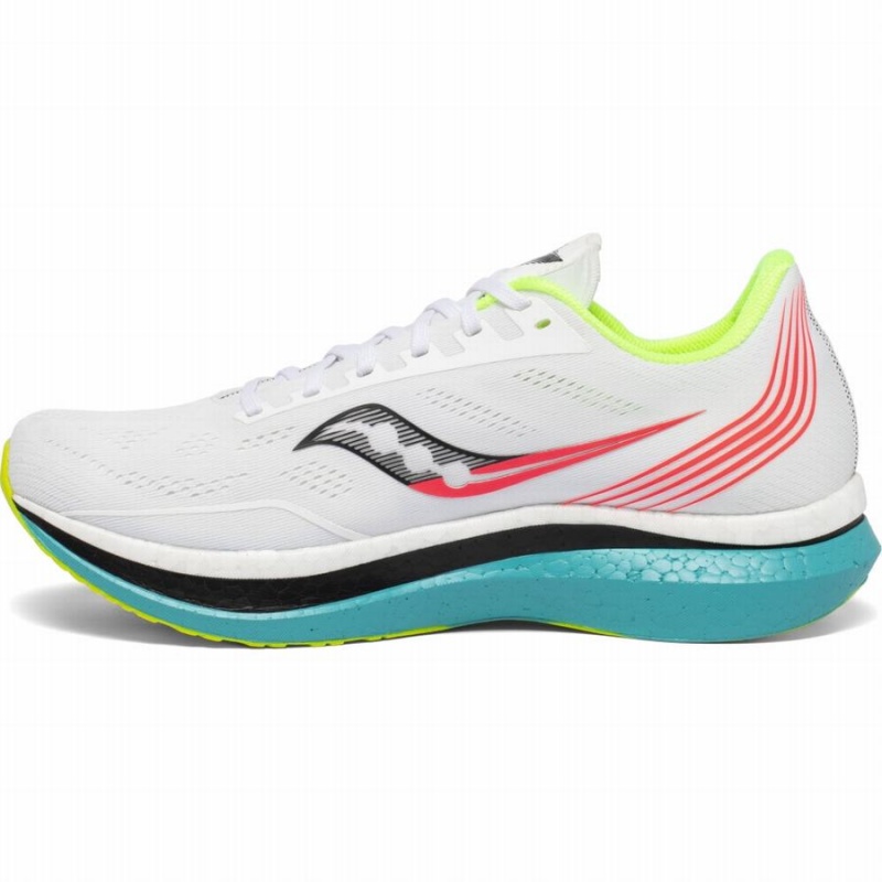 White Saucony Endorphin Pro Men's Running Shoes | Philippines S21753-R84