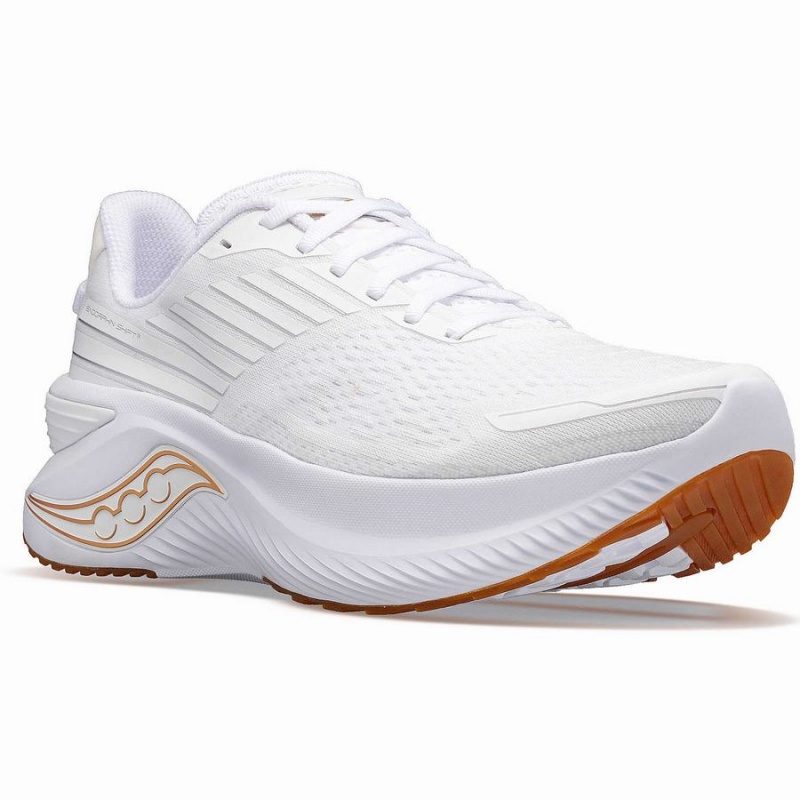 White Saucony Endorphin Shift 3 Women's Running Shoes | Philippines S60923-G50