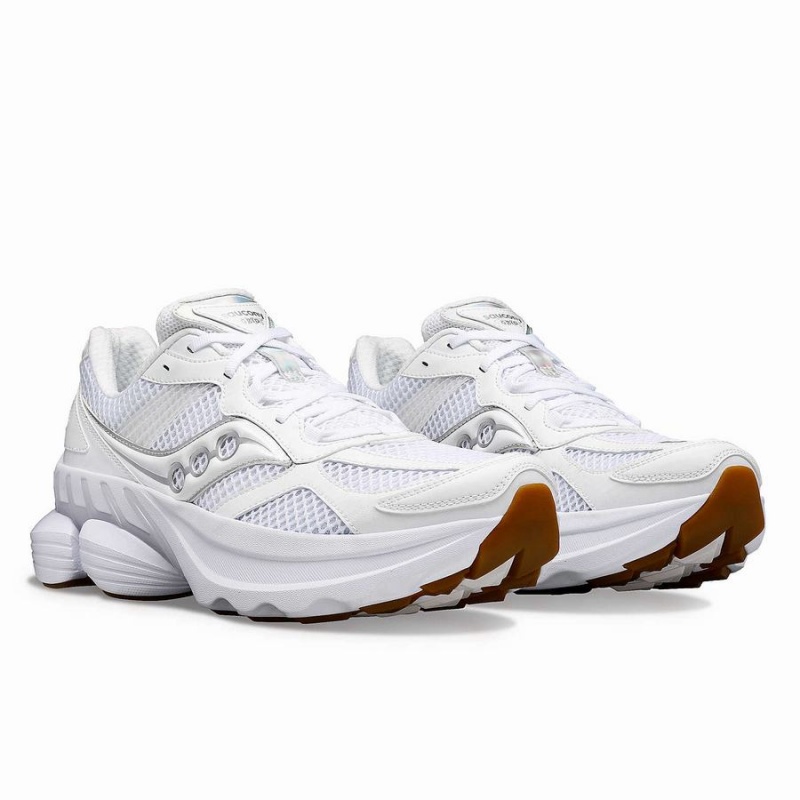 White Saucony Grid NXT Men's Sneakers | Philippines S27536-H26